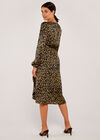 Brush Stroke Geo Dress, Stone, large