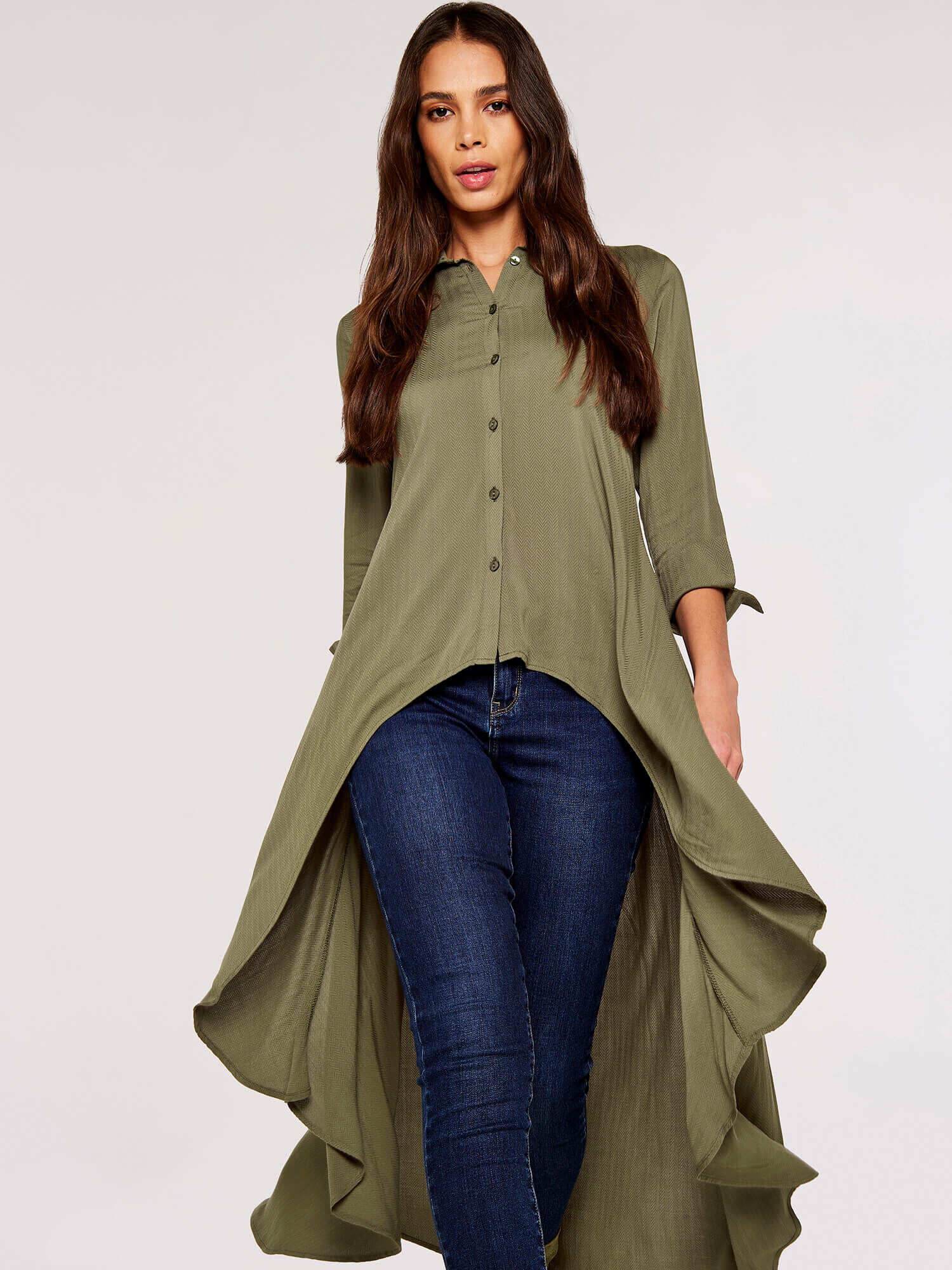 High low 2025 maxi shirt