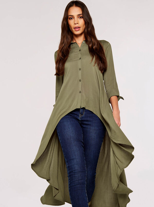 Herringbone Jacquard Shirt | Apricot Clothing