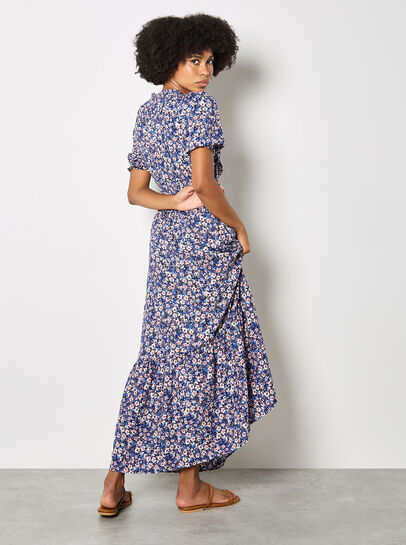 Ditsy Floral Tiered Maxi Dress