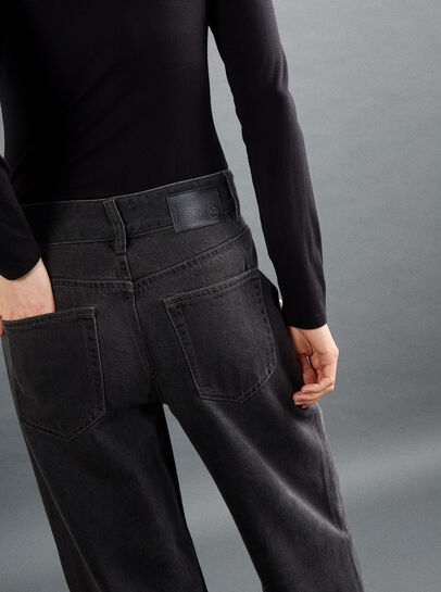 Faux Pearl & Rhinestone Maca Jean