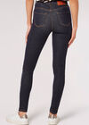 Sienna Raw Denim Skinny Jeans, Navy, large