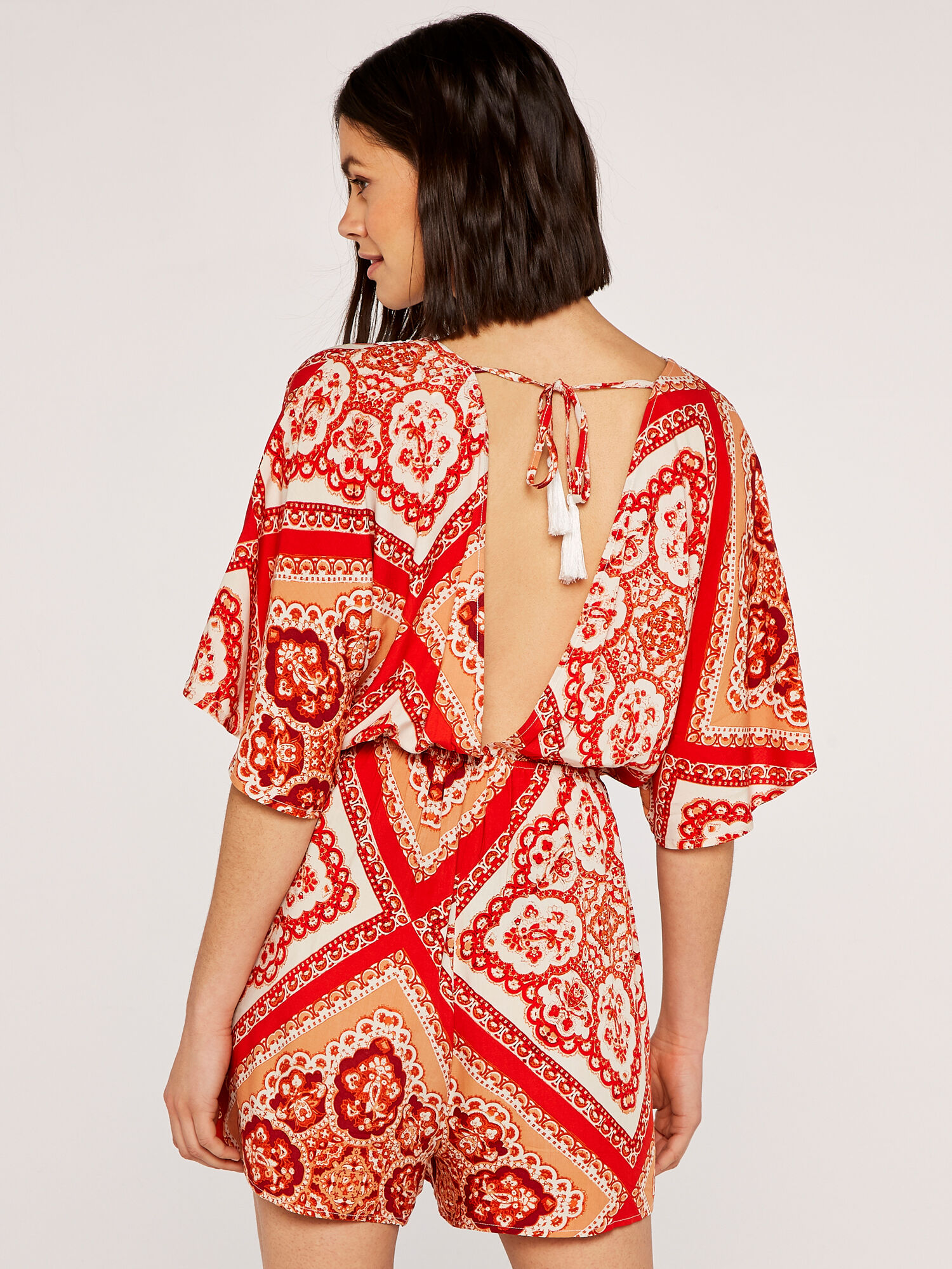 Red playsuit sales uk