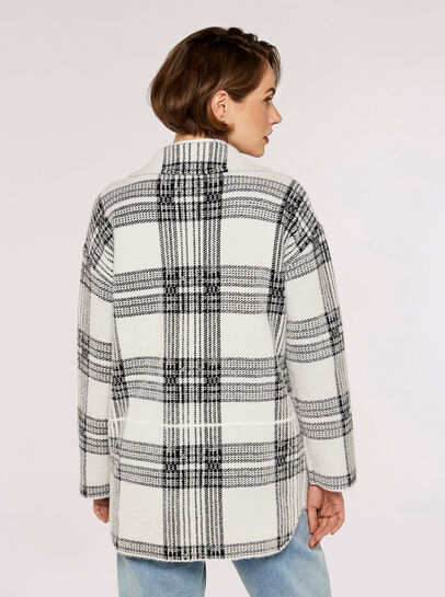 Classic Check Peacoat