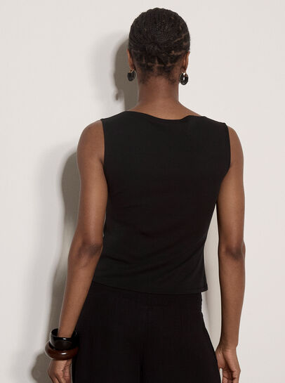 Fine Rib Tank Top