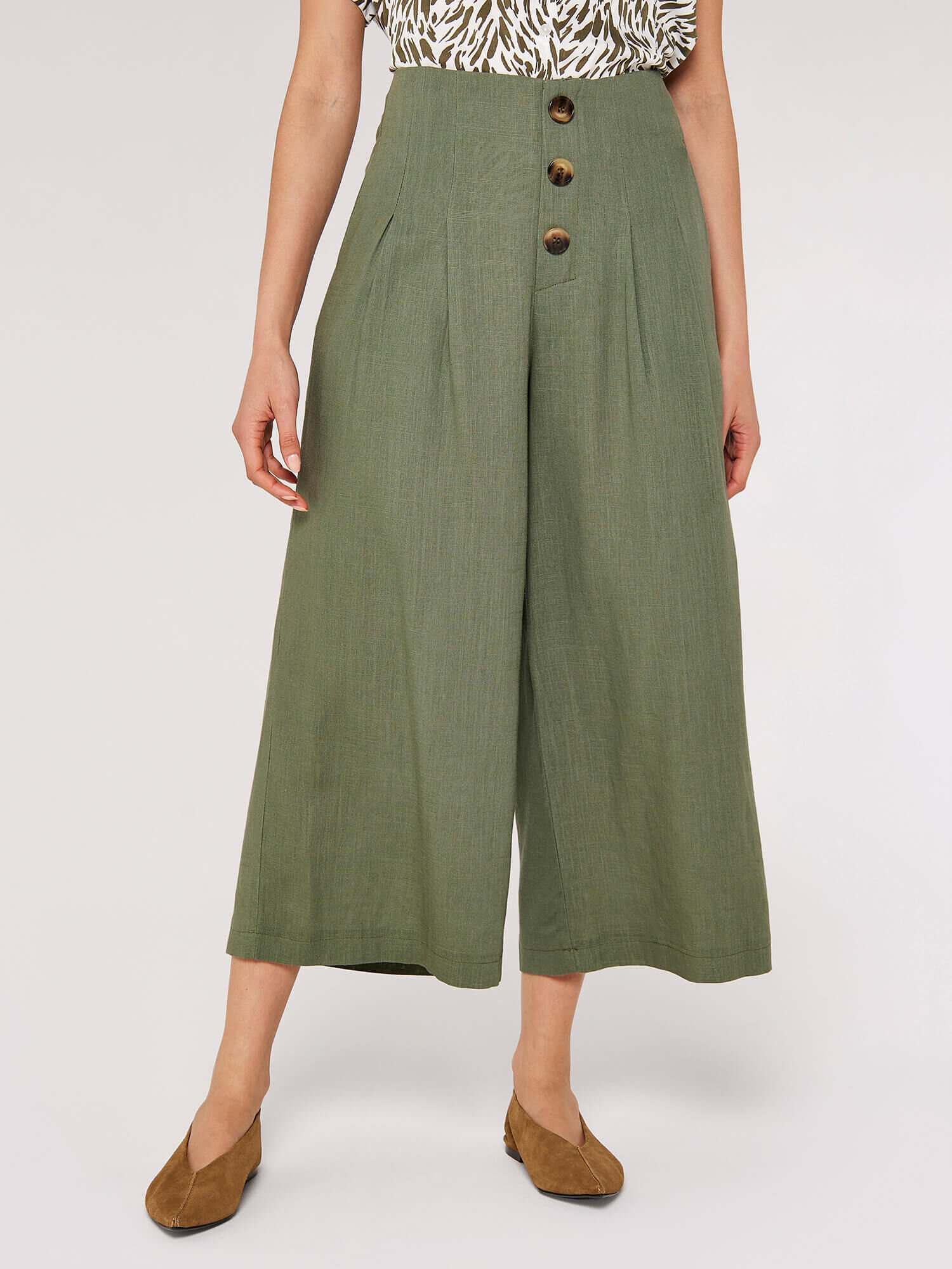 Linen Mix Culotte