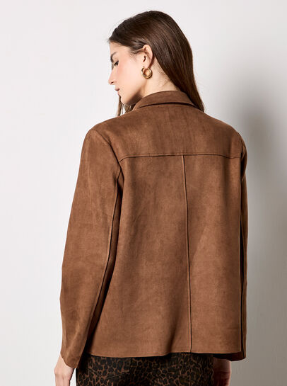 Lightweight Suede Jacket