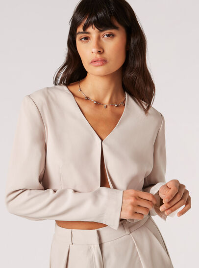 Cropped Bolero Jacket