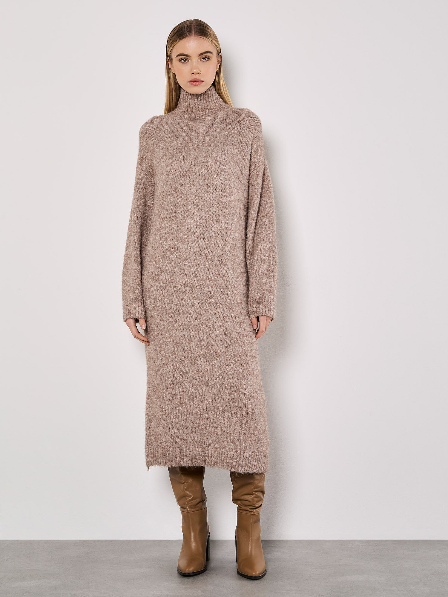 Midi dress with sweater hot sale