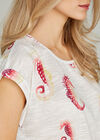 Seahorse Tee, Red, large