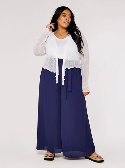 Curve Lightweight Sheer Knitted Shrug