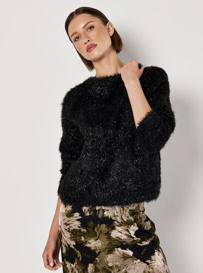 Soft Tinsel Shimmer Jumper