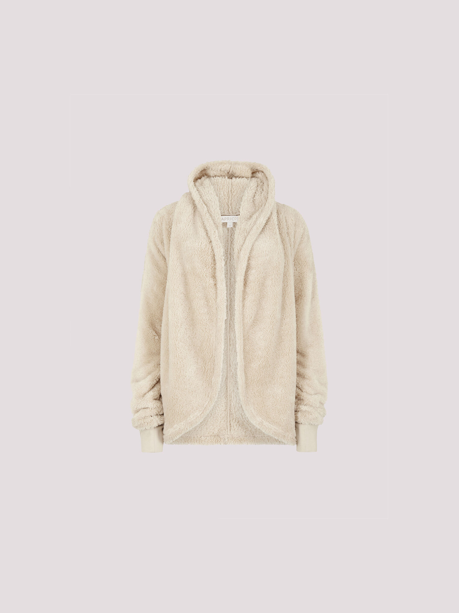 Sherpa hooded cardigan hot sale