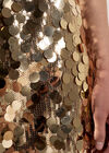 Multi Sequin A-Line Mini Skirt, Stone, large