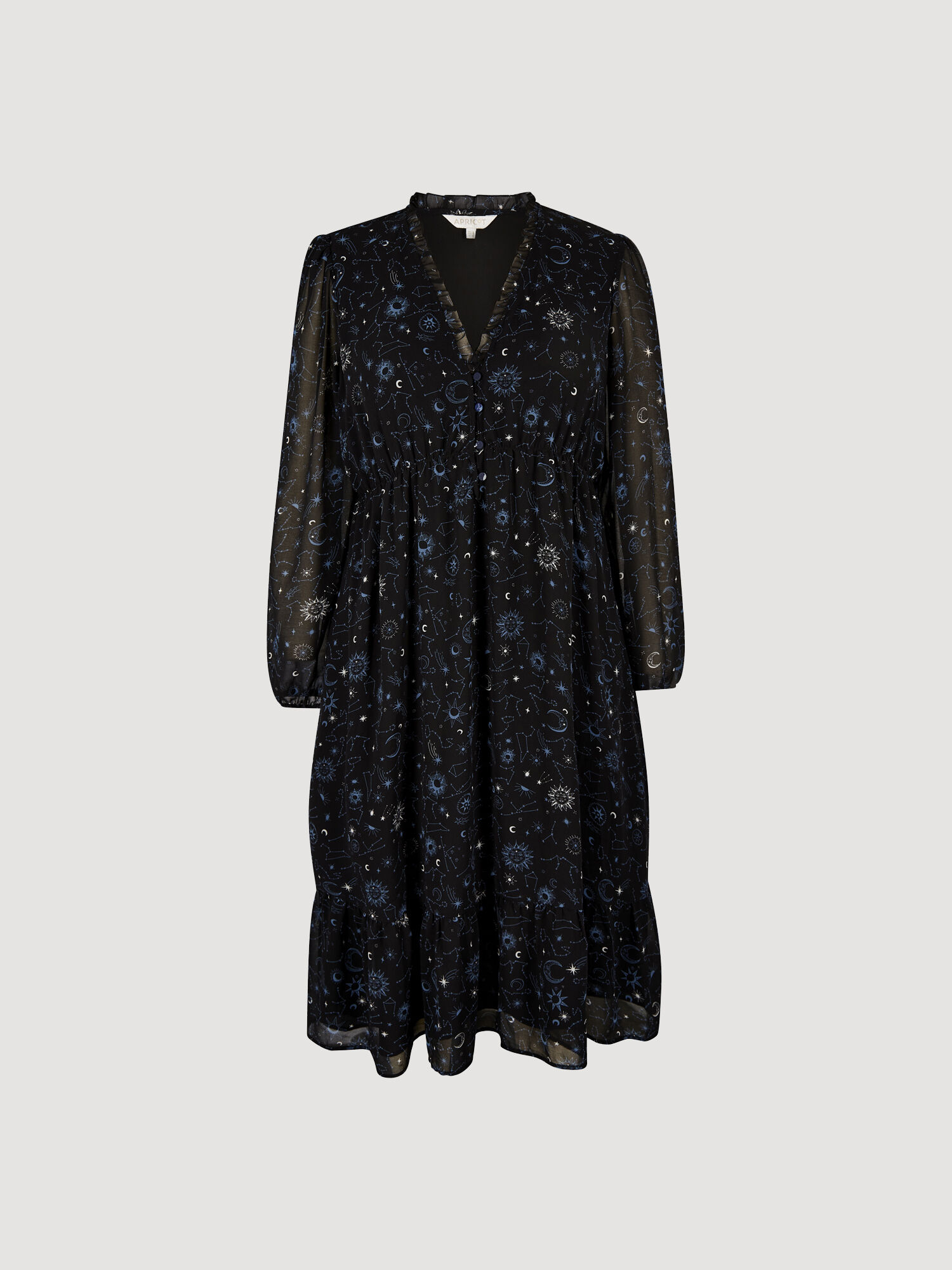 F471TCFUFU060606-1120CM F471TCFUFU0606061120CM パーカー・ハネフィン日本(株) Parker グローバルコアホース HD店 Floral Print V-Neck Button Detail Tunic Top