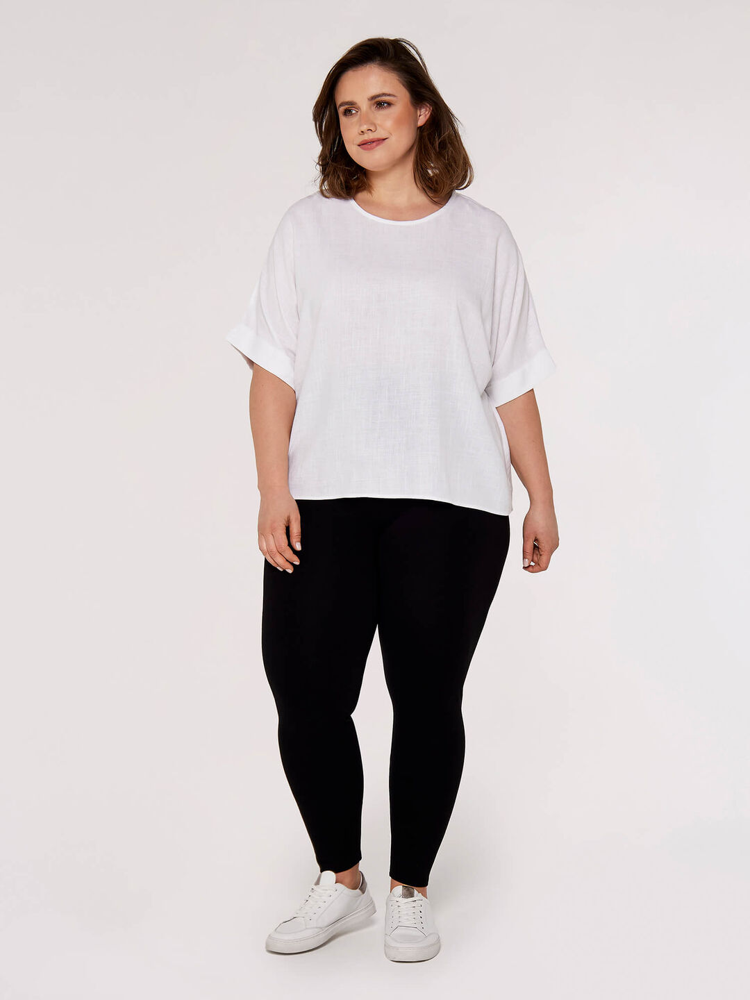 Image of Curve High-Waist Ponte Trousers