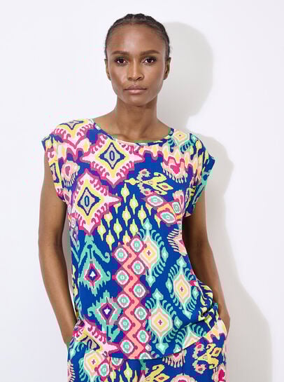 Colour Pop Ikat T-Shirt