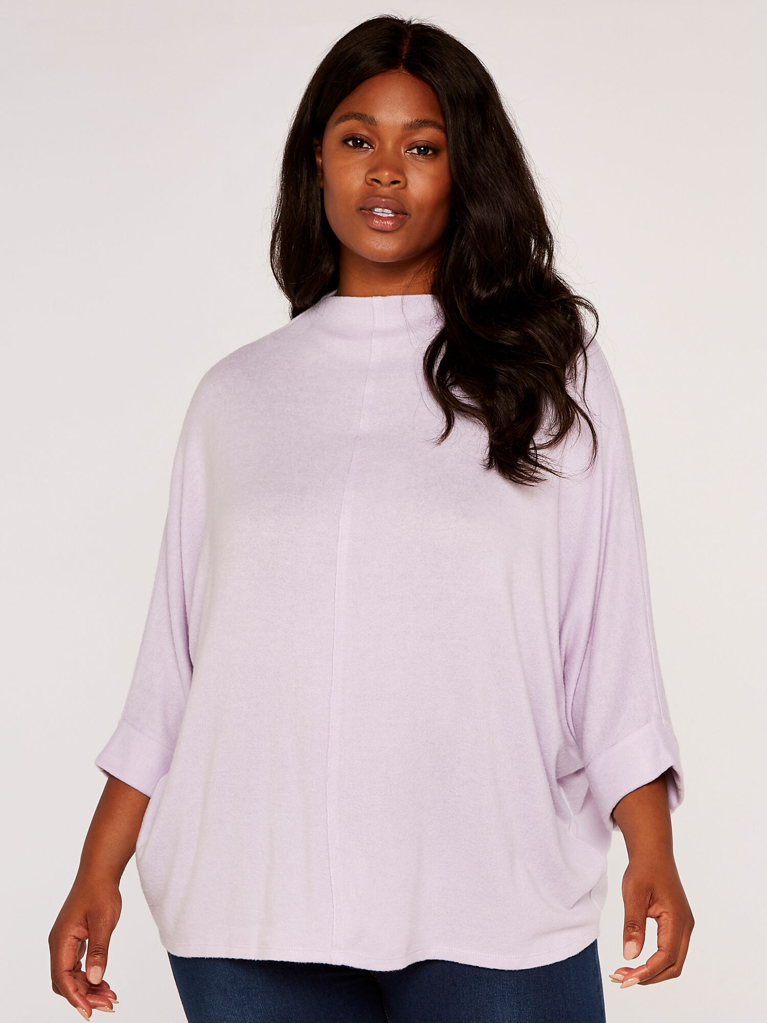 Lilac high sales neck top