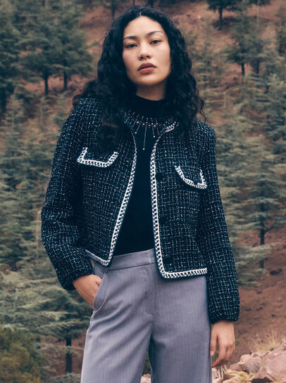 Tweed Cropped Jacket