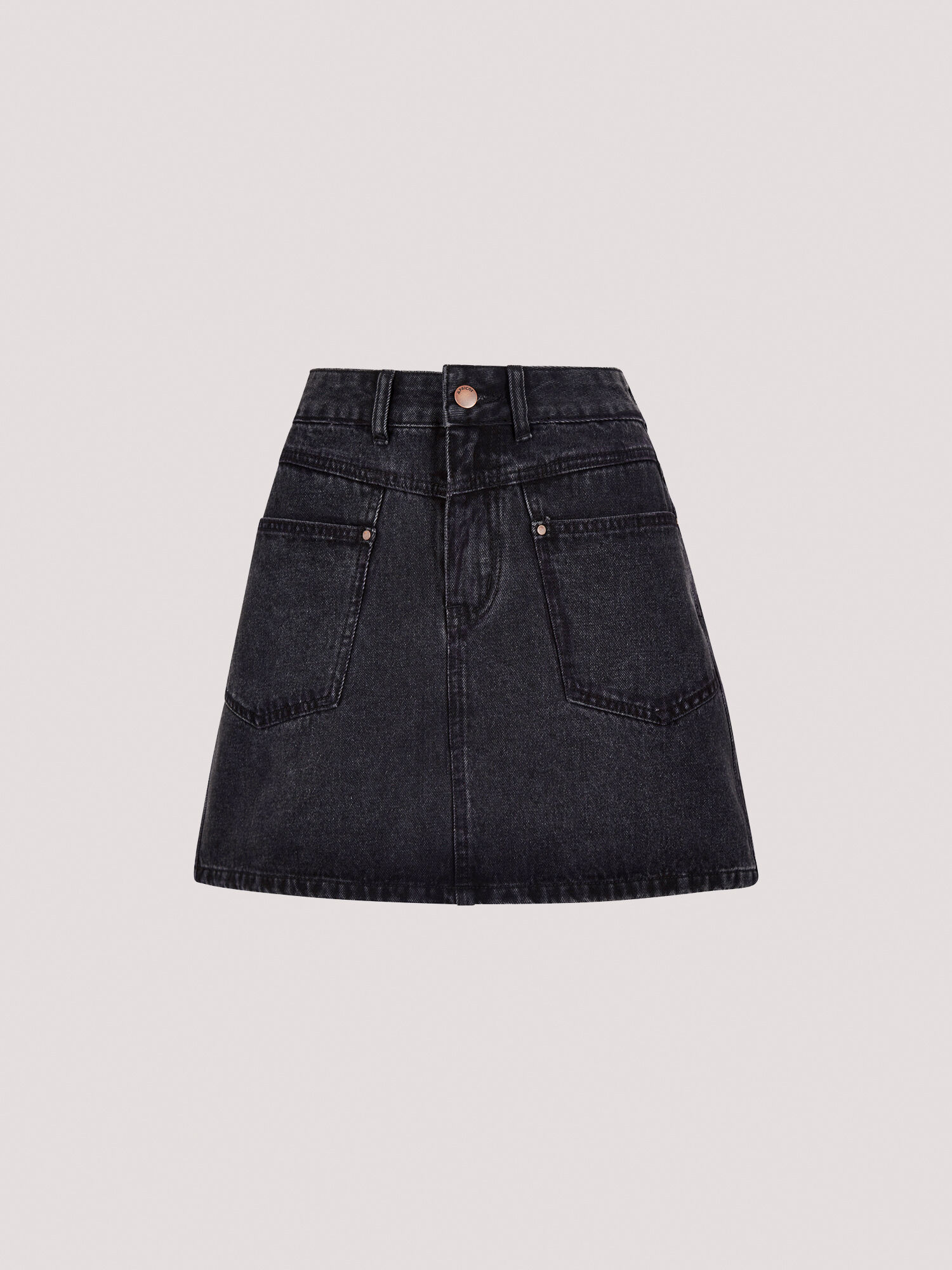 Denim Mini Skirt | Apricot Clothing