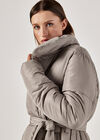 Quilted Puffer Jacket, Stone, large