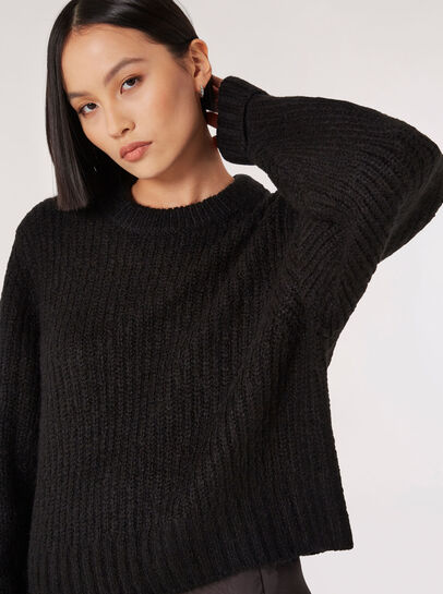 Chunky Knit Boxy Jumper