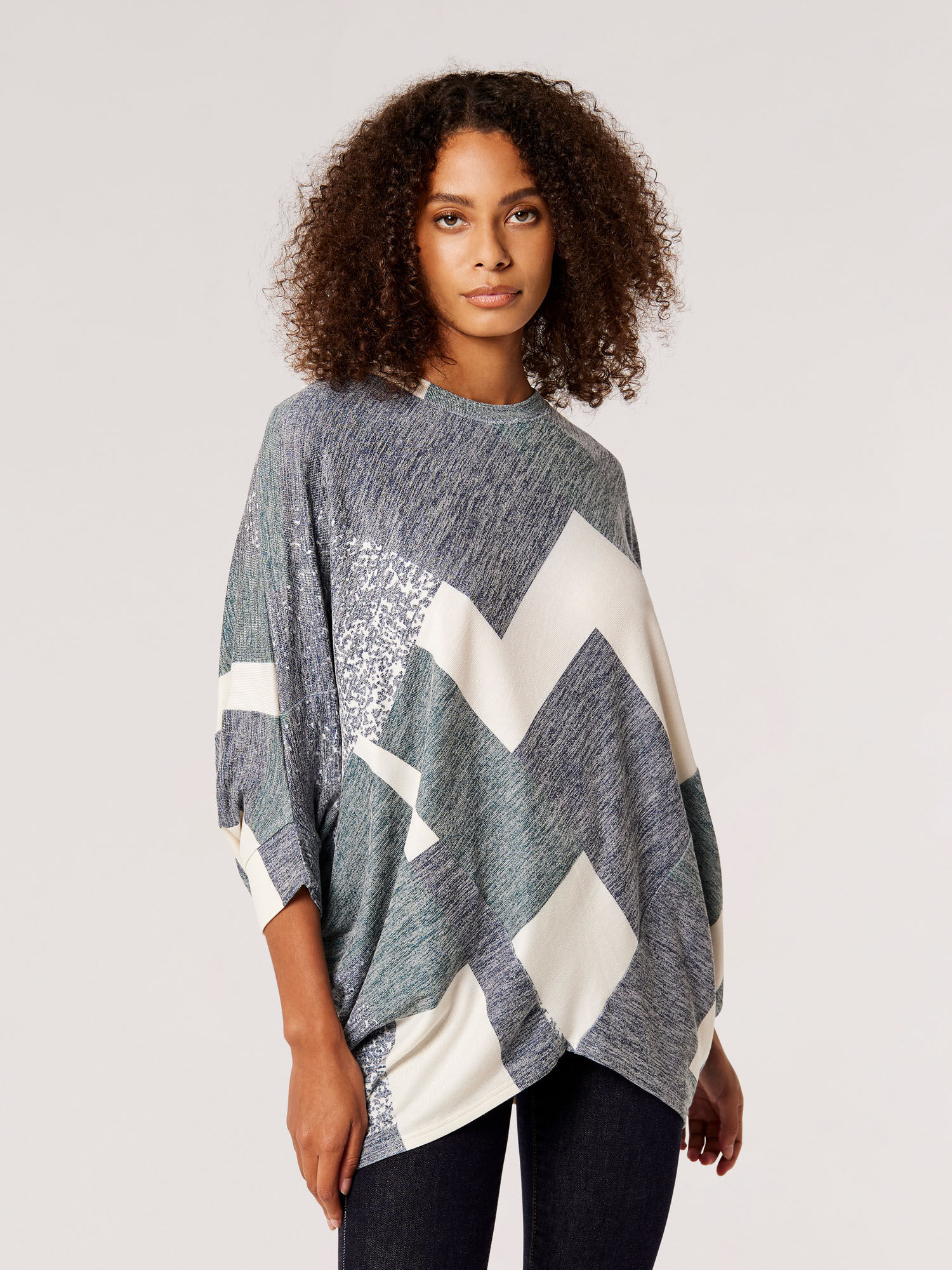 Batwing discount jersey top