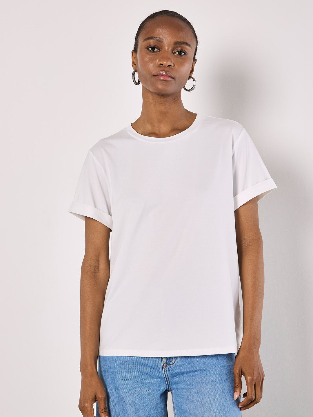 Image of Cotton Modal T-Shirt