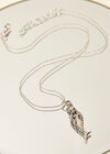 Silver Tone Mermaid Pendant Necklace, Assorted, large