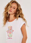 Quote Hand Mandala T-Shirt, White, large