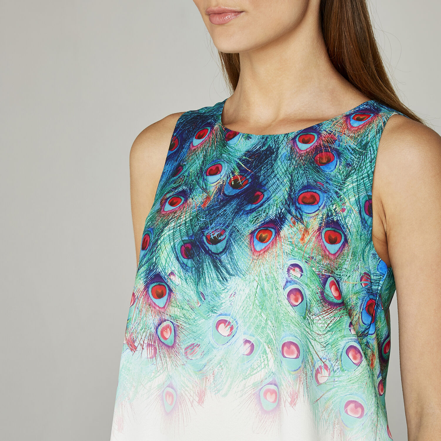 Vest tops peacocks cheap