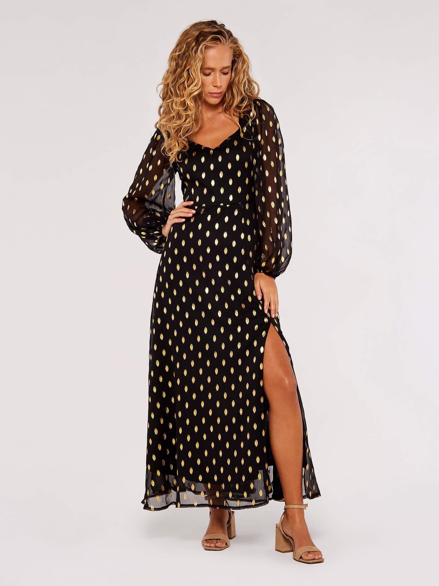 Apricot elephant dress top