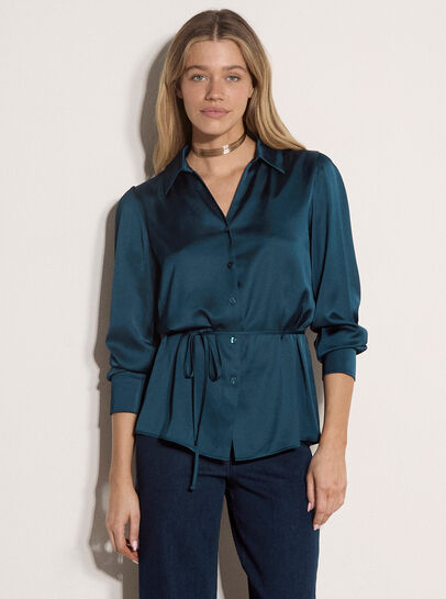 Soft Satin Shirt