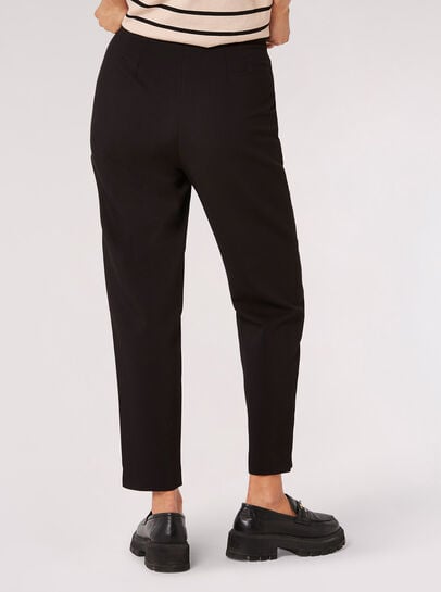 Pintuck Pleat Tailored Trousers