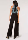 Rainbow Mirrorball Jumpsuit, Black, large