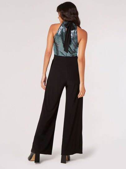 Rainbow Sequin Mirrorball Jumpsuit