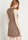 Retro Wrap Dress, Stone, large