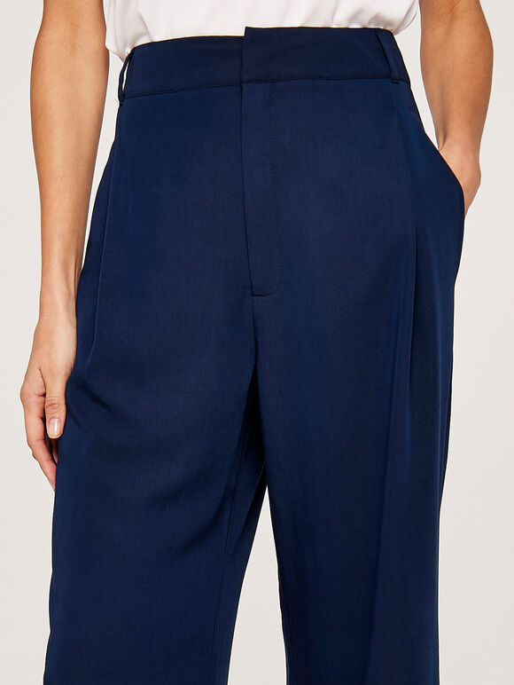 Palazzo Trouser, Navy, large