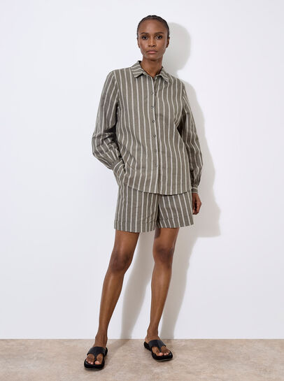 Striped Linen Shirt
