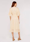 Satin Gold Foil Dress, Stone, large