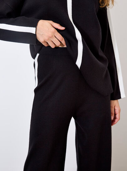 Mono Stripe Joggers