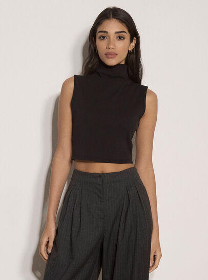 Jersey Crop Tank Top