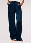 Wide Leg Trouser, Navy, large