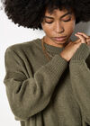 Oversized Jumper Tunic, Khaki, large