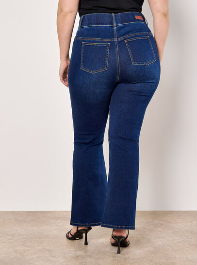 Curve Lola High-Waist Flare Jeggings