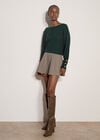 Soft Jersey Knit Top, Green, large