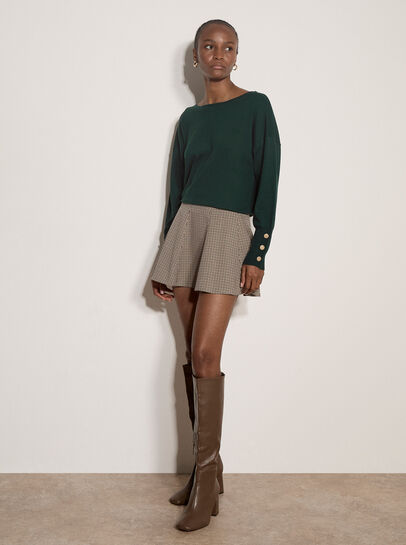 Soft Jersey Knit Top