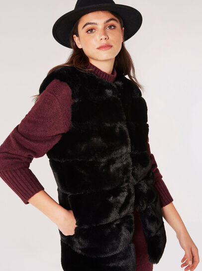 Soft Touch Faux Fur Gilet