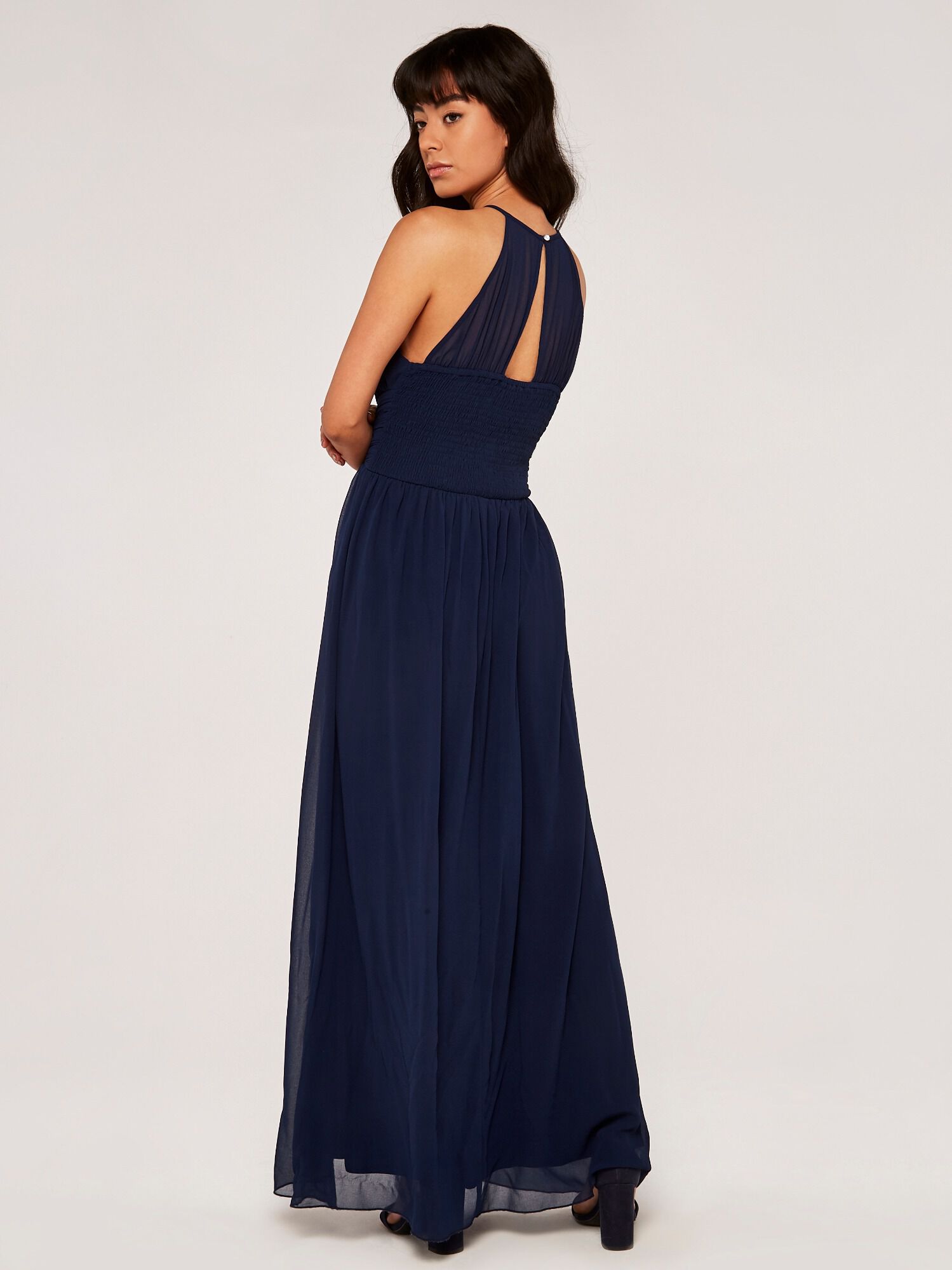 Air of romance hotsell light blue maxi dress