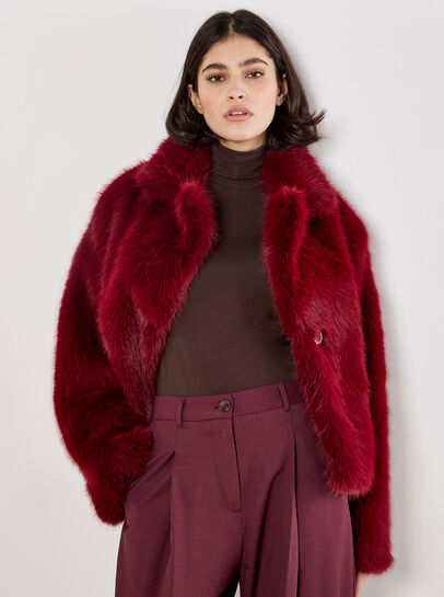 Faux Fur Short Coat
